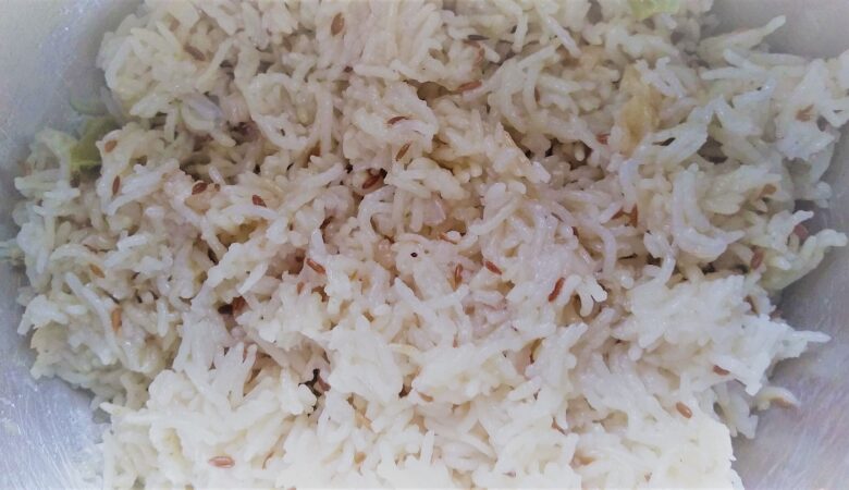 jeera-rice | cumin flavoured rice