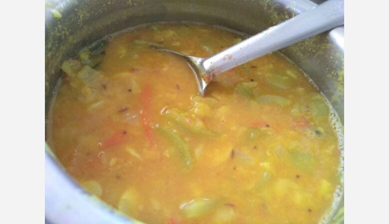 beerakaya-pappu | ridge-gourd-dal