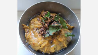 brinjal-tomato-chutney | vankaya tomato pachadi
