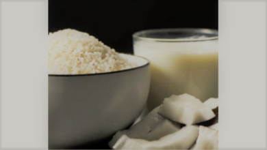 coconut milk rice | kobbaripalu annam