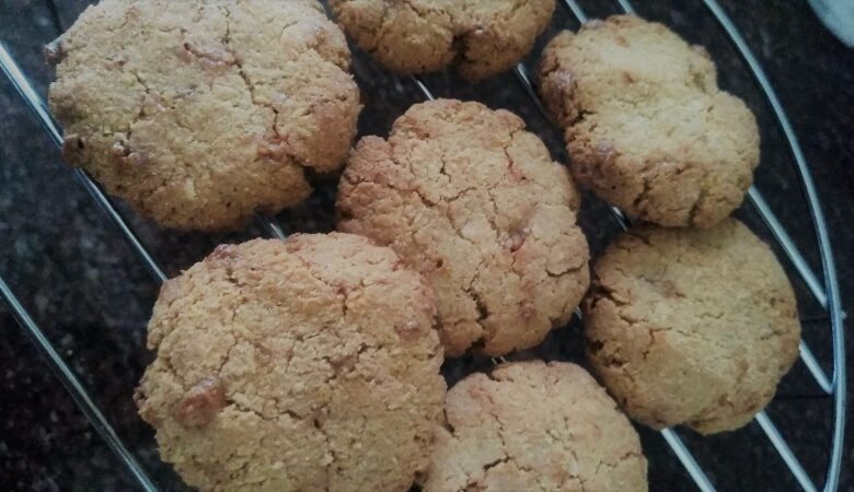 eggless-coconut-almond-jowar-cookies