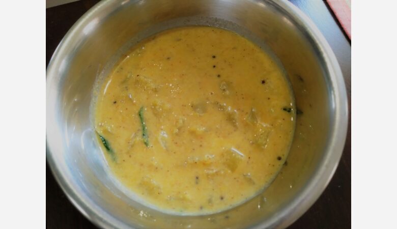 chow chow kootu | chayote dal curry