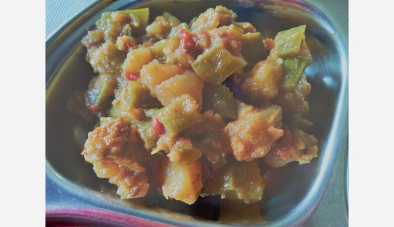 cluster beans masala curry | goruchikkudu onion tomato masala
