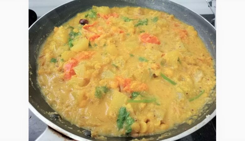 chow chow masala dal curry